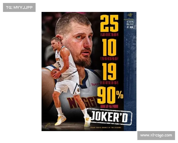 掘金力克森林狼穆雷砍高分约基奇三双引领再胜